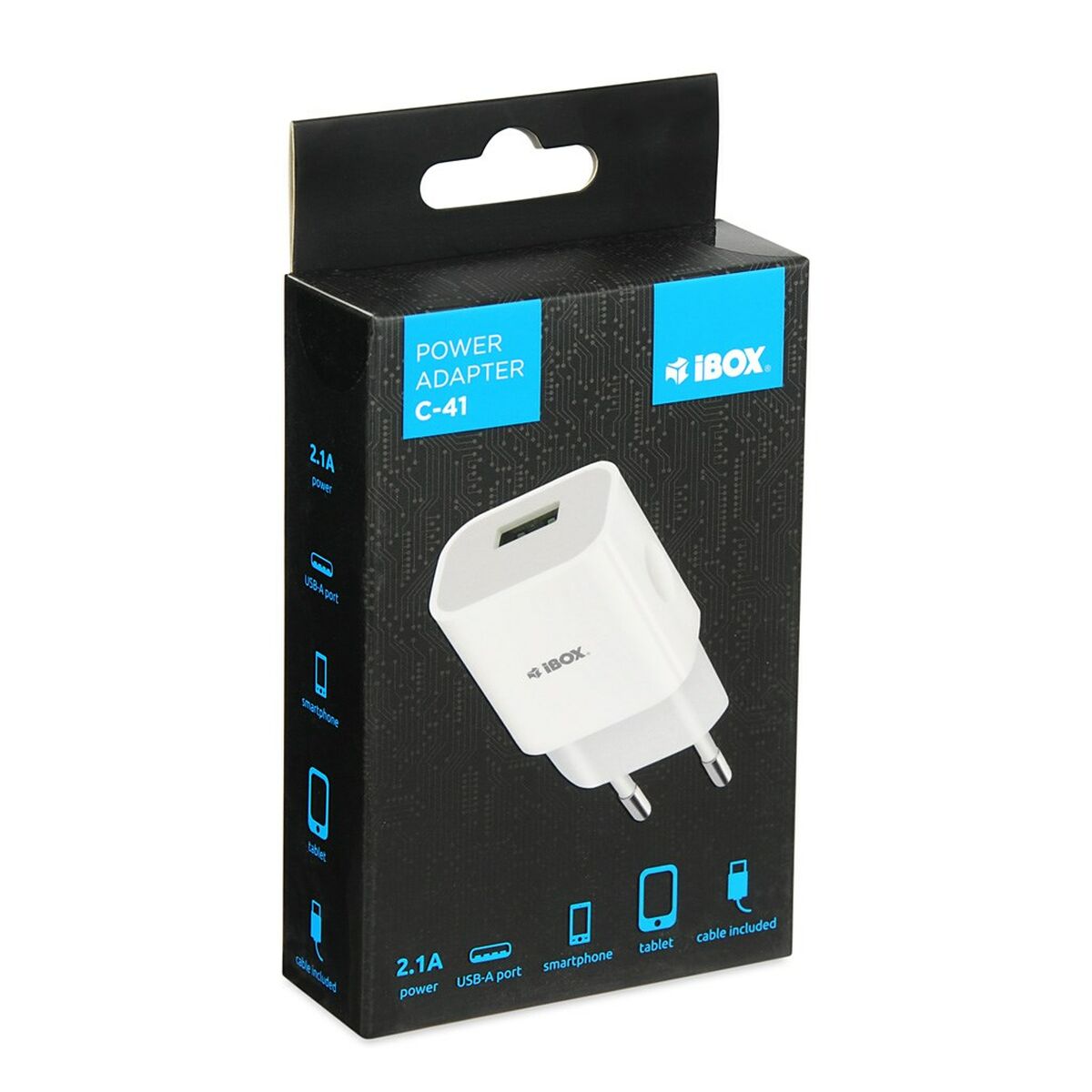 Carregador de Parede Ibox ILUC41W Branco 12 W